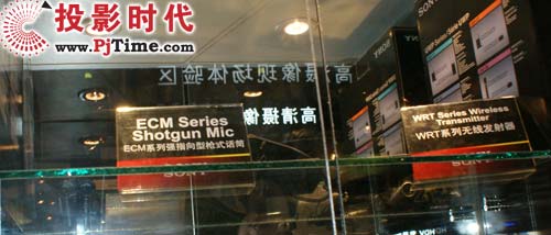 索尼ECM系列強(qiáng)指向型槍式話筒、WRT系列無(wú)線發(fā)射器