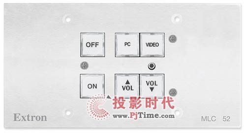 MLC 52 RS EU 帶有紅外、RS-232 和顯示控制的 MediaLink® 控制器