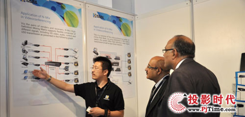 凱新創達高清矩陣亮相2011 InfoComm MEA