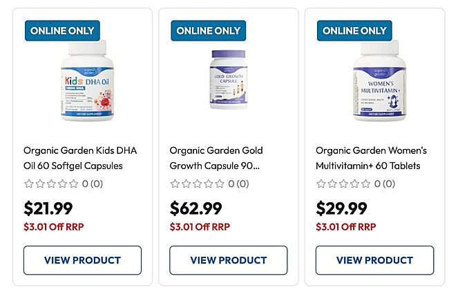mͯIBƷOrganic GardenWꑰChemist Warehouseƽ_